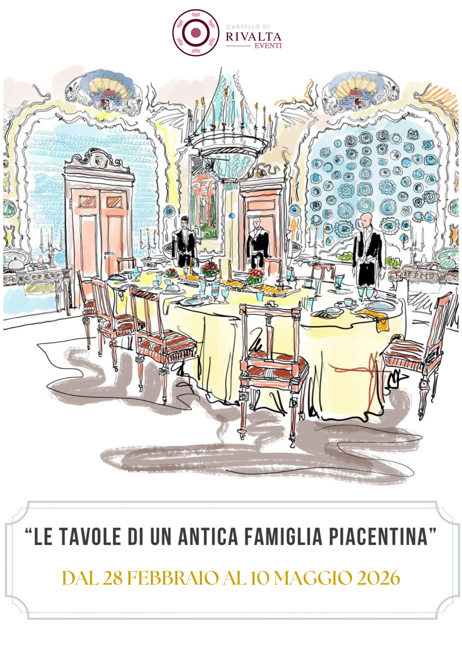 Giulia Pilotta immagine dell'evento: Mostra Le tavole di un'antica famiglia piacentina